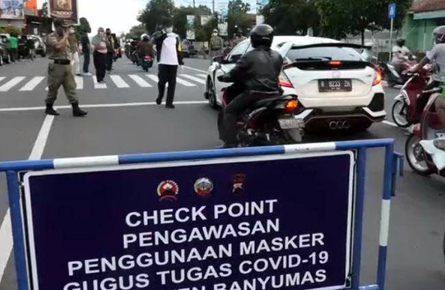 Sanksi Tak Gunakan Masker Mulai Diterapkan di Jawa Tengah